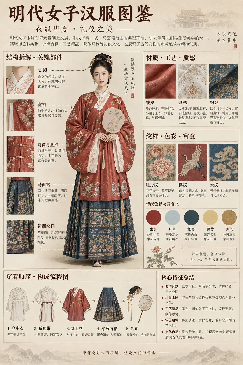 Generated preview for Museum-Style Hanfu Breakdown Infographic