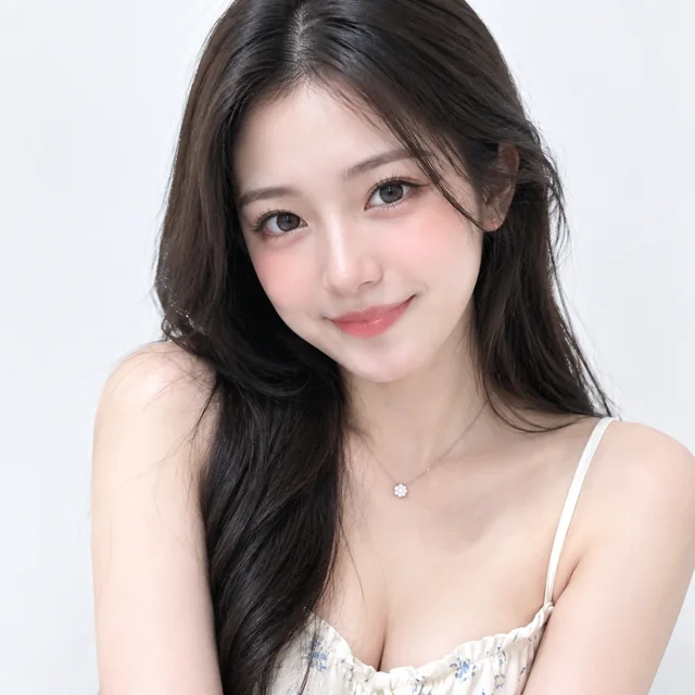 Portrait of Smiling Young Woman — ImgKick output · Low