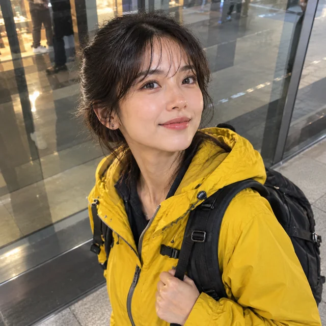 iPhone Portrait of Young Woman — ImgKick output · Low
