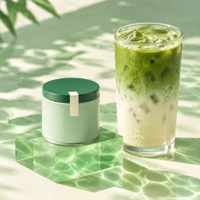 Xiaohongshu Iced Matcha — ImgKick test output
