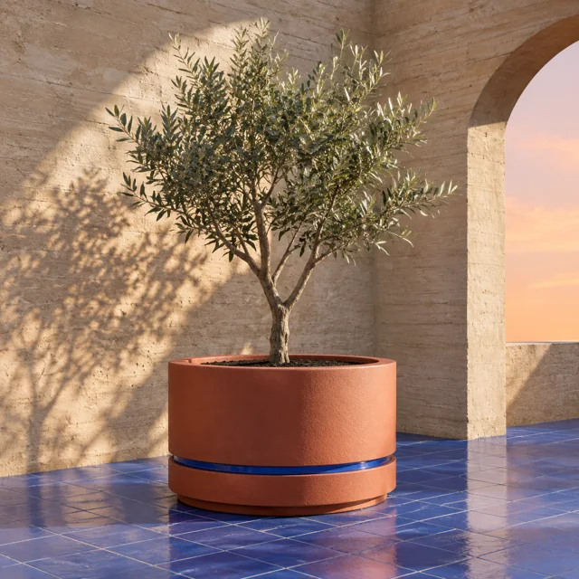 Pinterest Brutalist Courtyard — ImgKick test output